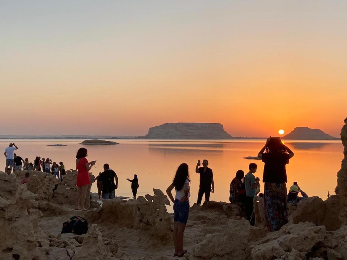 Taghaghien Island Resort Siwa Oasis Bagian luar foto