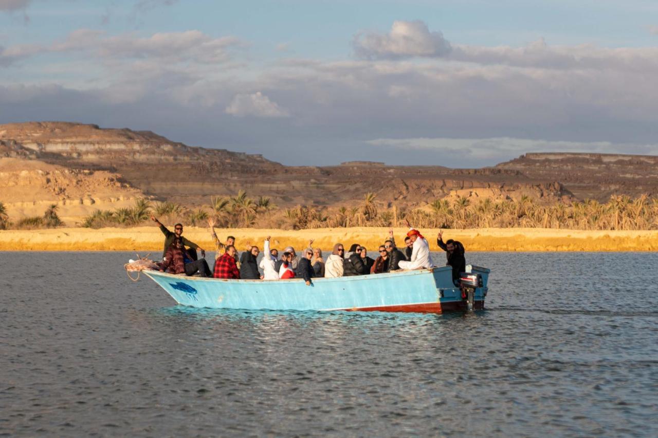 Taghaghien Island Resort Siwa Oasis Bagian luar foto